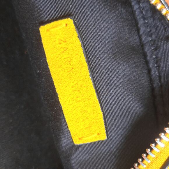 ZARA Gold and Black women's embelished suede crossbody purse - Picture 4 of 8